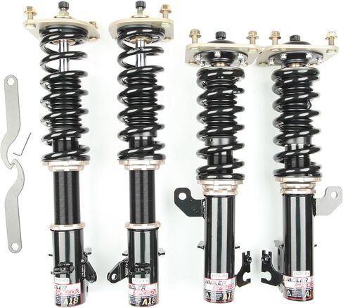 AdlerSpeed Coilovers 18 Way Adj. Damper Suspension Kit Compatible with Mazda Protege 99-03, Protege 5 01-03 in Kuwait