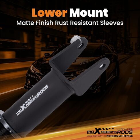 maxpeedingrods Coilover لكاديلاك CTS RWD 2003-2007، 24 مستوى مثبط قابل للتعديل كويلوفيرس طقم تعليق تبختر، ارتفاع قابل للتعديل T6 مجموعات خفض مطورة أزرق in Kuwait