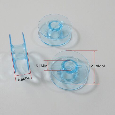 evernice 10 Plastic Bobbins for PFAFF Hobby 303 Select 150 Freestyle 1527 Creative 2124 ++ in Saudi Arabia