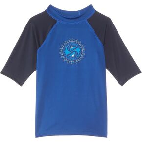 Quiksilver Boy's Everyday UPF50 Short Sleeve (Toddler/Little Kids) Black 3 Toddler in Saudi Arabia