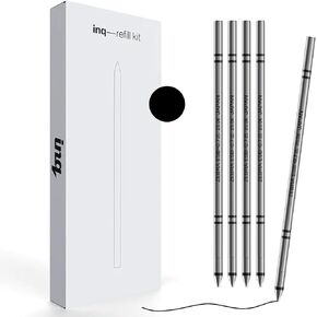 inq PEN Kit – 5-Pack D1 Refills (Black), 0.7mm Conical ESB-0.7 Emulsion Ink Cartridges with Removal Tool for Smooth Quick-Dry Writing in Saudi Arabia