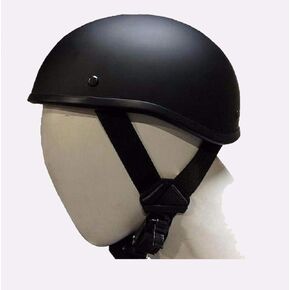 SOA Beanie Novelty Flat Black Motorcycle Half Helmet Cruiser Biker S,M,L,XL,XXL in Saudi Arabia