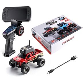 FPV Mini RC Car with Camera WL 1:64 Scale APP-Controlled Fully Proportional Remote Control Drift Car for Adult with 3-Speed Modes LED, Drift Racing Vehicle for Outdoor Indoor (Dark Blue) in Saudi Arabia