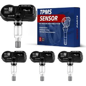 مستشعر مراقبة ضغط الإطارات المبرمج مسبقًا 315 ميجا هرتز مستشعر TPMS متوافق مع Toyota 2012-2019 Camry 2014-2019 Highlander، من أجل Lexus Scion Subaru 4PCS استبدال 4260706020 PMV-C010 in Kuwait
