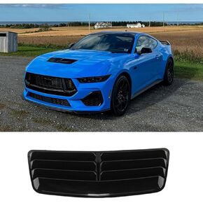 Hood Air Vent Scoop Insert for 2024-2026 Ford Mustang EcoBoost Gloss Black, Replacement Accessories for Mustang EcoBoost in Saudi Arabia