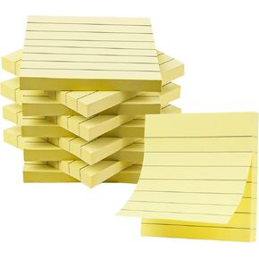 (24 Pads) Sticky Notes 3 x 3in,2400 pcs Self-Stick Notes,100 Sheets/Pad Bright Colors Post Pads,Super Adhesive Sticky Pads Easy to Post Recyclable for Office,Shool,Home,Notebook,Meeting,Clean Removal in Saudi Arabia