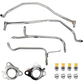 Turbo Coolant Line Kit Compatible with 2011 2012 2013 2014 2015 2016 2017 2018 2019 2020 2021 Ford F150 Expedition Transit 150 250 350 350 HD Lincoln Navigator Coolant Line Kit Replacement 926-186 in Kuwait
