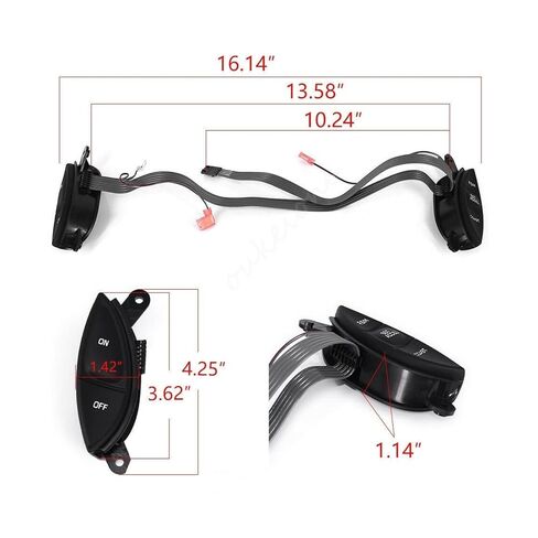Switches F87Z-9C888-BB Fit for Sport Trac Ranger F150 1998-2003 Steering Wheel Cruise Control Switch Button Pushbutton Switches in Kuwait