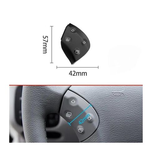 Switches Car Steering Wheel Switch Control Buttons Fit for Benz W203 C Class C200 C260 Pushbutton Switches(V) in Kuwait