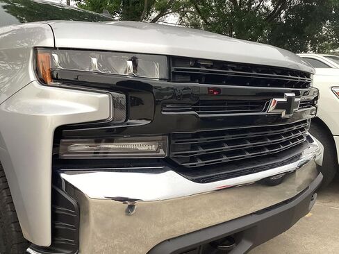 تريم الوهم كروم حذف تراكب مصبغة سوداء لامعة لـ 19-21 شيفروليه سيلفرادو 1500 LT/LTZ/RST/LT Trail Boss | تثبيت سهل بدون أدوات | براءة اختراع أمريكية in Kuwait