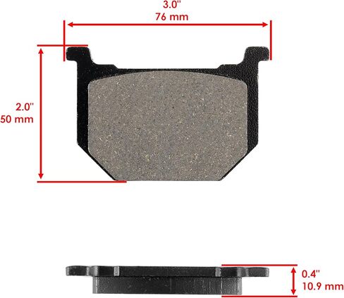 أحذية مكابح أمامية وخلفية كالتريك متوافقة مع سوزوكي Gs450E Gs450G Gs450L Gs450S Gs450T 1980-1985 1988 جديد in Kuwait