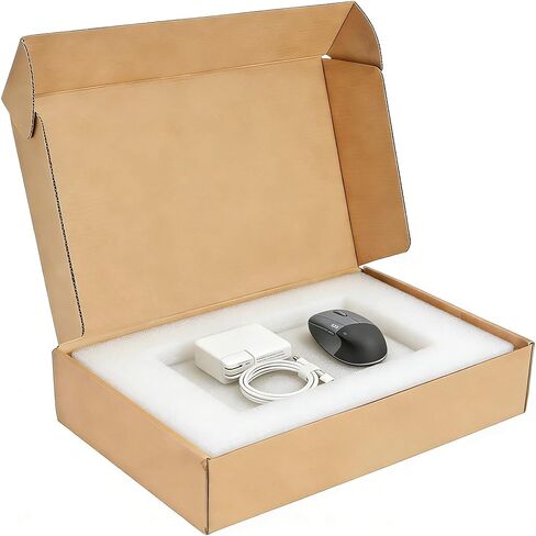 Laptop Shipping Box for Up to 17.6 Inches Notebook, Cardboard Laptop Boxes Secure Mailer Box Great for Computer Packing and Shipping (2026 Version, White） in Saudi Arabia
