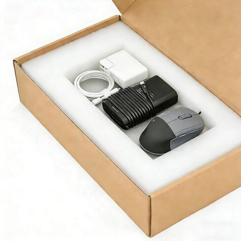 Laptop Shipping Box for Up to 17.6 Inches Notebook, Cardboard Laptop Boxes Secure Mailer Box Great for Computer Packing and Shipping (2026 Version, White） in Saudi Arabia