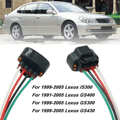 4 دبابيس خنق الجسم ضفيرة دواسة الوقود مستشعر موضع موصل ضفيرة التوصيل لكزس IS300 GS300 GS430 GS400 1999-2005 استبدال OE #22060-46070 in Kuwait