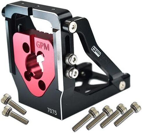 تقوم GPM بترقية قاعدة محرك سريعة الإصدار من الألومنيوم 7075-T6 لسيارات 1/6 4WD XRT 8S (78086-4) Rc (أسود) in Kuwait