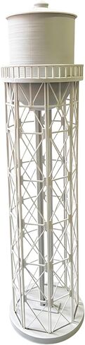 HO Scale 1:87 Trackside Lattice Water Tower, Unpainted Railroad Layout Building Kit in Kuwait