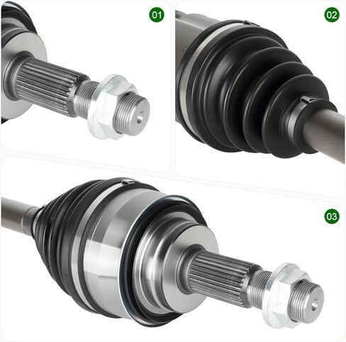 مجموعة عمود المحور الأمامي الأيسر أو الأيمن لسيارة Toyota & Lexus 4Runner 2003-2022، Tacoma 2005-2020، FJ Cruiser 2007-2014، GX460 2010-2022، GX470 2003-2009 -1 قطعة in Kuwait