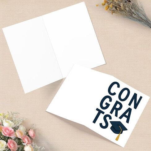 Cheerin Congratulations Card with Envelope - Graduation Card for Her and Him - Congrats Grad Gift for Graduating Students - Proud of You Gifts 5x7 Inch in Kuwait