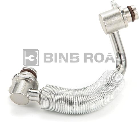 2Pcs Engine Turbocharger Coolant Hose Compatible with BMW 228i 328i 428i 528i X1 X3 X4 X5 (Replaces 11538663516 + 11538663517) in Kuwait