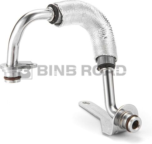 2Pcs Engine Turbocharger Coolant Hose Compatible with BMW 228i 328i 428i 528i X1 X3 X4 X5 (Replaces 11538663516 + 11538663517) in Kuwait