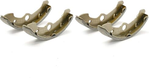 Monster Performance Front Brake Shoes for Yamaha Big Bear 350 1989-1999 & Kodiak 400 1993-1998 Left & Right Precision Machined Quiet Operation Optimal Stopping All-Weather Quality Tested in Kuwait