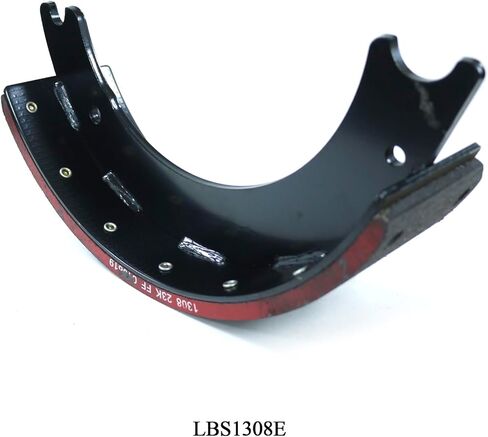 New 1308E Brake Shoe Box Kit for Eaton 15" x 4" 23K GAWR with 2PC Lined Brake Shoe (Ref# 1308E) & 1PC Brake Repair Kit (Ref# E5139) – Replacement for OTR1308ERED SMG21308E XK5571308E GC1308EN F224916 in Kuwait