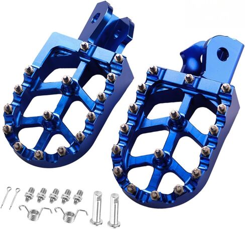 Electric Dirt Wider Bike Foot Pegs Bike Pegs CNC for Surron LBX, E-Ride Pro S/SS/SR, Ventus One, 79Bike Falcon GT in Kuwait