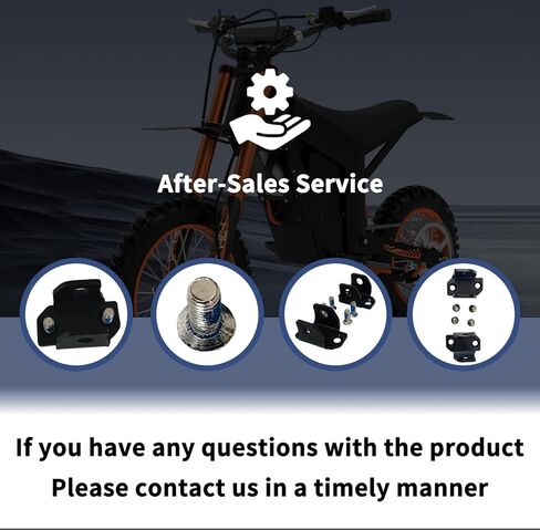استبدال قوس تثبيت القدم متوافق مع الدراجة الترابية الكهربائية Tuttio Soleil 01، دعامات حامل مسند القدمين مع براغي تثبيت، عبوتان in Kuwait