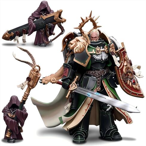 JOYTOY Warhammer 40K 1/18 مجسم عمل، Brother Xavak Salamanders Eradicators - تمثال مفصلي للمجموعة والهدايا - JT5277 in Kuwait