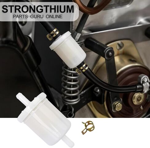 Strongthium 5/16 12581-43012 فلتر الوقود المضمن متوافق مع Kubota BX22 BX23S BX24 BX25 BX1500 BX1800 BX1880 BX2200 BX2660 G1800 G1900 جزازة العشب جرار in Kuwait