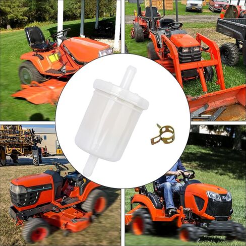Strongthium 5/16 12581-43012 فلتر الوقود المضمن متوافق مع Kubota BX22 BX23S BX24 BX25 BX1500 BX1800 BX1880 BX2200 BX2660 G1800 G1900 جزازة العشب جرار in Kuwait