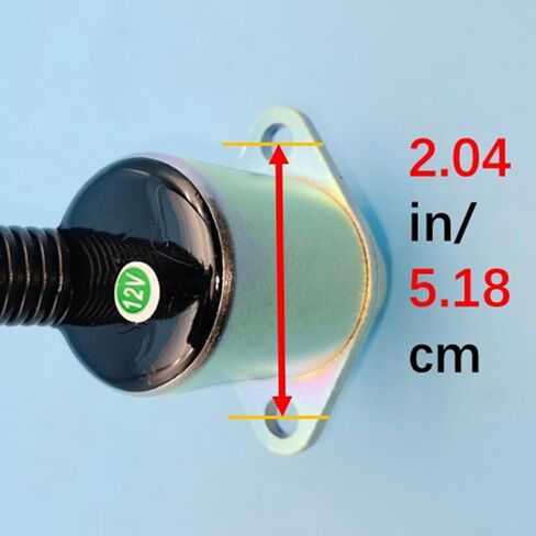 12V DC 2848A281 2848A277 الوقود اغلاق الملف اللولبي لمحرك بيركنز 700 سلسلة U سلسلة 704-26 Z1427 in Kuwait