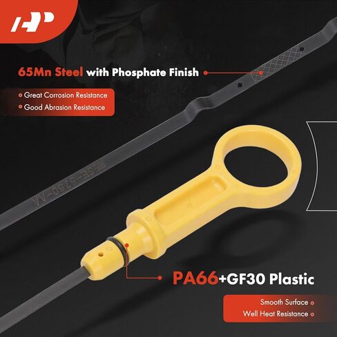 عصا قياس زيت المحرك A-Premium 3.5L 6 Cyl متوافقة مع Ford F-150 F150 2021-2025، Expedition 2018-2024، عصا قياس زيت المحرك in Kuwait