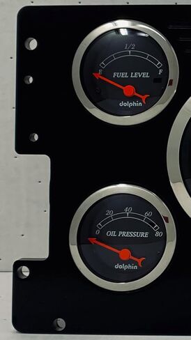 1988 1989 1990 1991 1992 Chevy Truck Style 6 Gauge Dash Cluster Panel Set Mechanical in Saudi Arabia