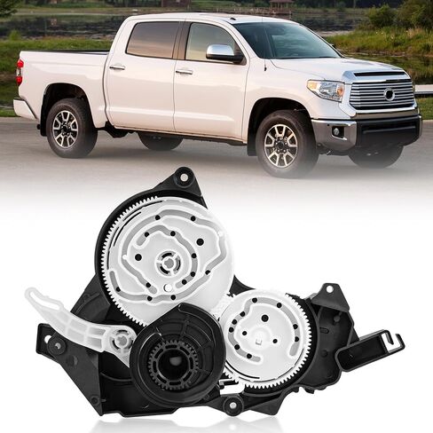 HVAC Air Blend Door Actuator fit for Toyota Tundra 2007–2021,Sequoia 2007-2022,A/C Heater Air Mix Damper Control Servo Motor,Air Mix Actuator Motor Assembly Replacement 87106-0C140,Black ABS in Saudi Arabia