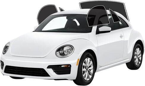 طبقة تظليل نافذة مسبقة القطع لسيارة VW Beetle Coupe 2012-2019 من جميع الجوانب + الزجاج الأمامي الخلفي 35% VLT 2Ply مضاد للكسر، كتلة للأشعة فوق البنفسجية، حماية الخصوصية، سهل التركيب، لا حاجة للتشذيب، تقليل الحرارة والوهج in Kuwait