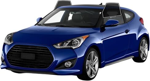 Precut Window Tint Film for Hyundai Veloster 2012-2017 All Side+Rear Windshield 20% VLT 2Ply Anti-Shatter, UV Block, Privacy Protection, Easy Install, No Trimming Needed,Heat & Glare Reduction in Kuwait