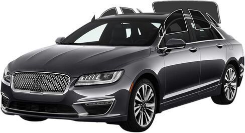 طبقة تظليل نافذة مسبقة القطع من AUTOTEK لسيارة Lincoln MKZ 2007-2012 من جميع الجوانب + الزجاج الأمامي الخلفي 10% VLT 2Ply مضاد للكسر، كتلة للأشعة فوق البنفسجية، حماية الخصوصية، سهل التركيب، لا حاجة للتشذيب، تقليل الحرارة والوهج in Kuwait