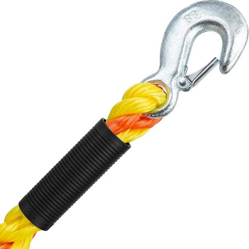 14 ft. 2,266 lb. Working Load Limit Tow Rope Strap with Hooks in Saudi Arabia