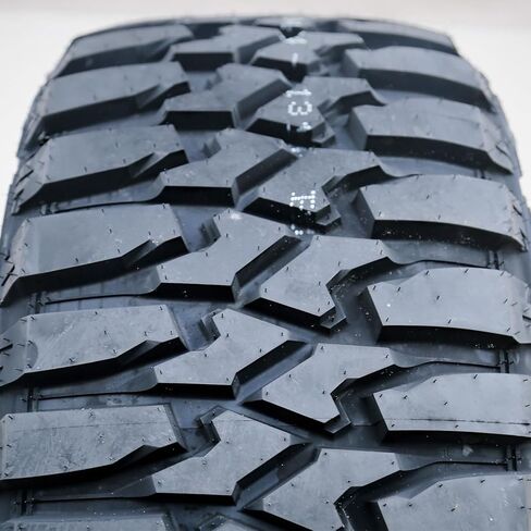 مجموعة من 4 (أربعة) إطارات Evoluxx Rotator M/T Mud للطرق الوعرة الخفيفة للشاحنات الخفيفة - 37X13.50R24LT 37X13.50X24 37X13.50-24 124Q نطاق التحميل F LRF 12-Ply BSW جدار جانبي أسود in Kuwait