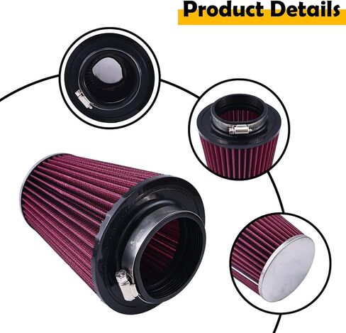 1S3-14451-00-00 طقم فلتر مدخل الهواء متوافق مع Yamaha YFM700R Raptor 700R 2010-2018/700 2006-2009 2016-2018/700 إصدار خاص 2007-2018، يستبدل 1S3-14451-01-00 in Kuwait