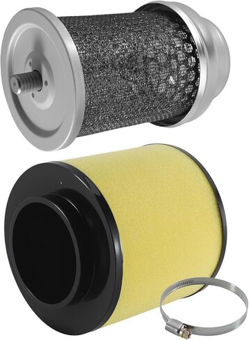 17254-HN5-670 Air Filter and Air Cleaner Body Compatible with Honda Rancher 350 TRX350 TRX350FE TRX350FM TRX350TE TRX350TM 2x4 4x4 2000-2006, Filter and Guide Housing Replace 17211-HN5-670 in Kuwait
