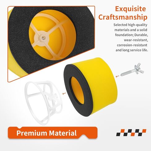 Air Filter + Cage Holder Guide W/Bolt for Suzuki Quad Runner Quad Master 500 LT-F500F LT-A500F 1998-2002 13791-04F00 in Kuwait