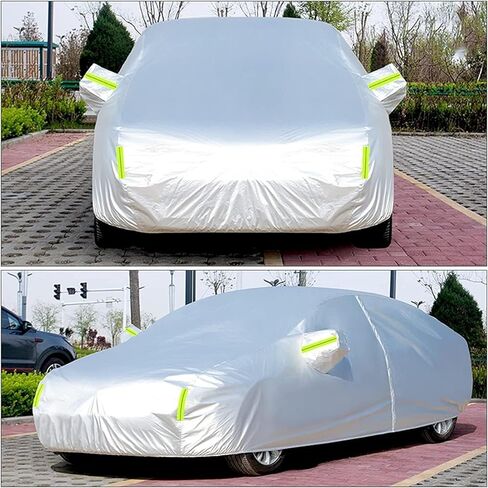 Car Cover Compatible with Acura NSX Coupe 1990-2005,Outdoor Car Covers All Weather Waterproof Breathable Large Car Cover,with Zipper Custom Full Car Cover,for Snow Rain Dust Protection (Color : E, S in Saudi Arabia