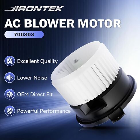 مروحة محرك منفاخ IRONTEK 700303 متوافقة مع Lexus 2010-2019 GX460/ 2008-2019 LX570، لتويوتا 2008-2013 هايلاندر/ 2008-2019 Land Cruiser/ 2008-2019 سيكويا/ 2011-2019 سيينا 700303 8710328111 in Kuwait