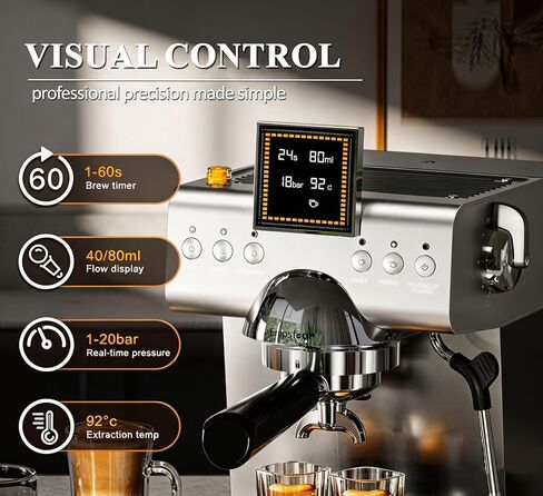 4-12 Cup Programmable Drip Coffee Maker - 1000W Fast Brew Coffee Machine with Glass Carafe, 4-Hour Auto Shut Off & Keep Warm, Anti-Drip System, Strong Brew, Coffee Pot for Home and Office in Saudi Arabia