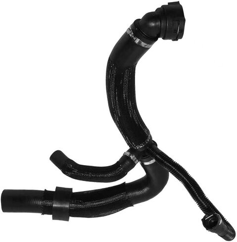 Engine Radiator Coolant Reservoir Expansion Tank and Coolant Outlet Hose Compatible with Jeep Renegade 2015-2021 Compass 2017-2022 2.4L Replaces 68380330AB 68380330AA 68249896AC 603841 603-841 in Saudi Arabia