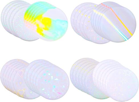 200 PCS Clear Badge Protective Film, 2.25 Inch Button Maker Supplies Plastic Badges Protective Films DIY Round Badge Buttons Making Parts for Arts Crafts Supplies, 2.25 Inch 58mm Button Maker Machine in Kuwait