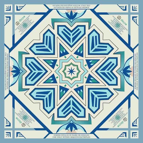 بساط ماجونج للطاولة، غطاء طاولة ماجونج مضاد للانزلاق مقاس 32.4 × 32.4 بوصة، بساط ألعاب محمول للبوكر/البطاقات/ألعاب اللوحة/ألعاب البلاط، مفرش طاولة ماجونج مع حقيبة حمل (أخضر وذهبي) in Kuwait
