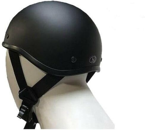 SOA Beanie Novelty Flat Black Motorcycle Half Helmet Cruiser Biker S,M,L,XL,XXL in Saudi Arabia